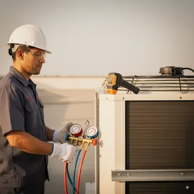 Certified technician providing professional maintenance and repair services